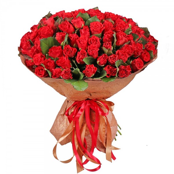 Buket 75 Adet Gül Mnt-75-K)