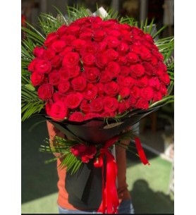 101 Adet Gül Buketi (Mnt-101-K)